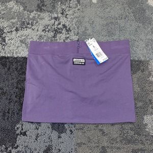 Adidas Activewear Tech Purple Tube Top FM2454 NEW Women's Size Large